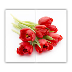 Tulup Lõikelaud Punane tulp, 2x30x52 cm цена и информация | Разделочная доска | kaup24.ee