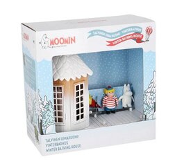 Talveonn Moomin Frosty Bath House, valge цена и информация | Развивающий мелкую моторику - кинетический песок KeyCraft NV215 (80 г) детям от 3+ лет, бежевый | kaup24.ee