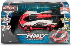 Nikko RC auto Nano Omni X Galactic Red Car hind ja info | Poiste mänguasjad | kaup24.ee