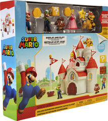 Mängukomplekt Super Mario Deluxe Mushroom Kingdom Castle цена и информация | Игрушки для мальчиков | kaup24.ee