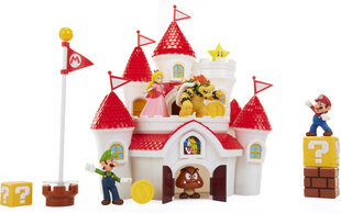 Mängukomplekt Super Mario Deluxe Mushroom Kingdom Castle hind ja info | Poiste mänguasjad | kaup24.ee