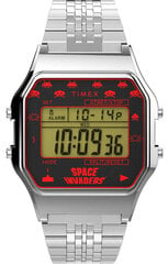 Timex T80 x Space Invaders 34 мм Часы-браслет из нержавеющей стали TW2V30000 цена и информация | Мужские часы | kaup24.ee