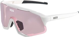 Спортивные очки Koo Demos, белый/розовый цвет цена и информация | Спортивные очки | kaup24.ee