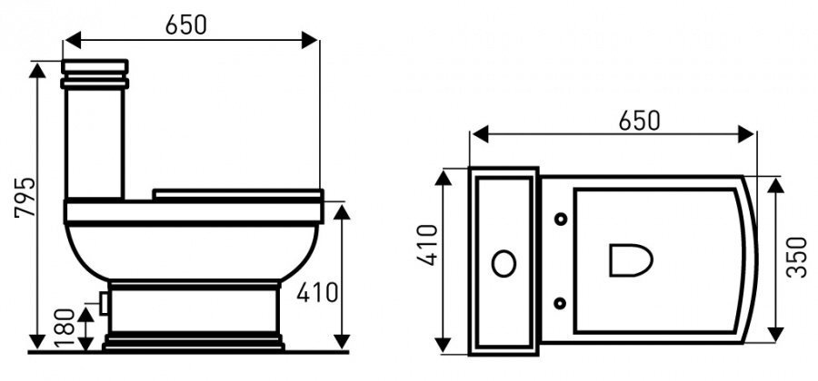 Wc pott Kerra Kleopatra 11 hind ja info | WС-potid | kaup24.ee