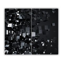 Tulup Lõikelaud 3D Abstraktsioon, 2x30x52 cm hind ja info | Lõikelauad | kaup24.ee