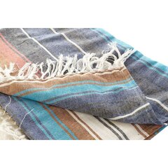 DKD Home Decor, kuivatamise sarong, pruun, polüester, puuvill, meresinine, 90 x 170 x 1 cm, 2 ühikut цена и информация | Полотенца | kaup24.ee