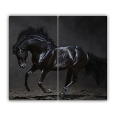 Tulup Lõikelaud Must hobune, 2x30x52 cm hind ja info | Lõikelauad | kaup24.ee