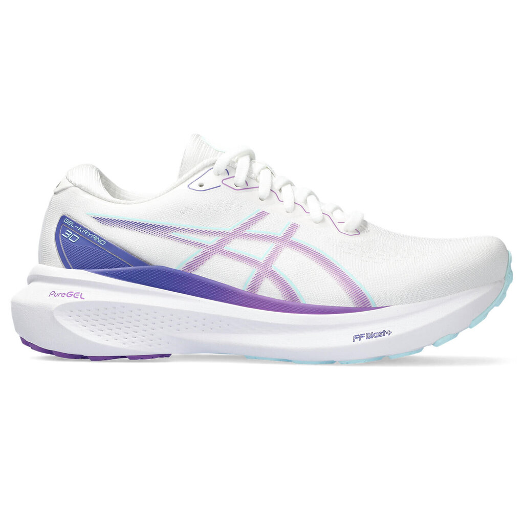 Naiste jooksujalatsid Asics Gel-Kayano 30 Womens, valge hind ja info | Naiste spordi- ja vabaajajalatsid | kaup24.ee