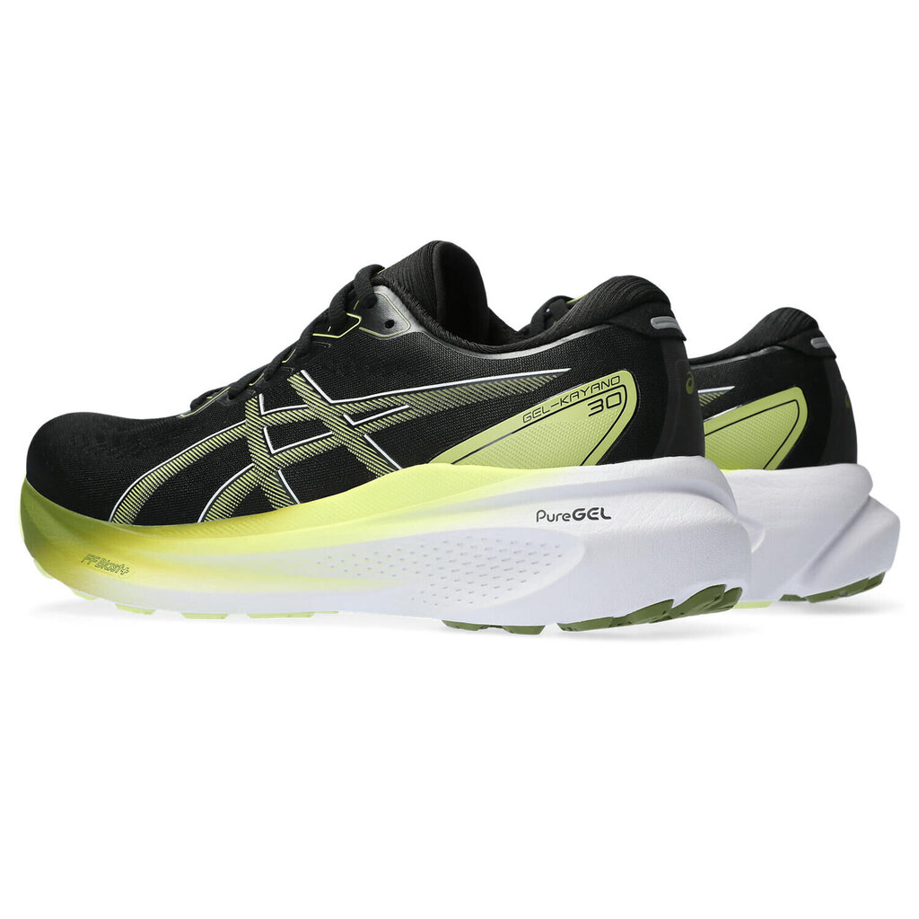 Meeste jooksujalatsid Asics Gel-Kayano 30, must/kollane цена и информация | Spordi- ja vabaajajalatsid meestele | kaup24.ee