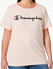 Женская футболка Champion plus size 115216-PS157-4X, розовая цена и информация | Женские футболки | kaup24.ee