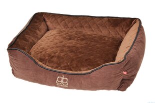 Лежак для домашних животных Amibelle, коричневый цена и информация | Лежаки, домики | kaup24.ee