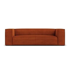 Трехместный диван Agawa, 227x100x68 см, красный цена и информация | Диваны | kaup24.ee