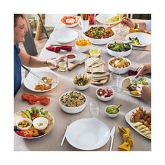 Плоская тарелка Luminarc Белый Cтекло (Ø 27 cm) цена и информация | Посуда, тарелки, обеденные сервизы | kaup24.ee