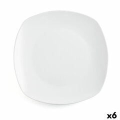 Плоская тарелка Quid Novo Vinci Керамика Белый (26,6 см) (Pack 6x) цена и информация | Посуда, тарелки, обеденные сервизы | kaup24.ee