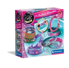 Meisterdamiskomplekt Clementoni Crazy Chic My Fashion Bracelets hind ja info | Arendavad mänguasjad | kaup24.ee