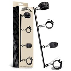 Turvakäerauad IntoYou Black Shadow, must hind ja info | BDSM ja fetish | kaup24.ee