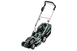 Аккумуляторная газонокосилка Metabo RM 36-18 LTX BL 36 36 V (2x 18 V) LTX, с 2 аккумуляторами, без зарядного устройства цена и информация | Газонокосилки | kaup24.ee