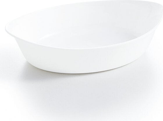 Serveerimisvaagen Luminarc Smart Cuisine ovaalne Valge 25 x 15 cm (6 tk) цена и информация | Lauanõud ja kööginõud | kaup24.ee