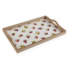 Поднос для закусок Versa Strawberry, 30 x 5 x 45 см цена и информация | Посуда, тарелки, обеденные сервизы | kaup24.ee