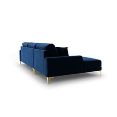 Пятиместный диван Velvet Larnite, 254x182x90 см, темно синий цвет цена и информация | Угловые диваны | kaup24.ee