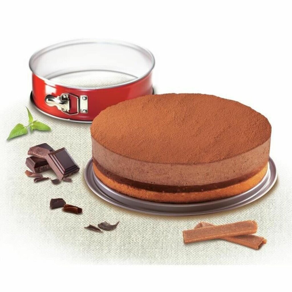 Lahtikäiv tordivorm Tefal Punane (Ø 25 cm) hind ja info | Ahjuvormid ja küpsetustarvikud | kaup24.ee