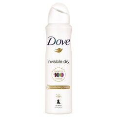 Naiste deodorant Dove Invisible Dry, 150ml, komplektis 6 pakki hind ja info | Deodorandid | kaup24.ee