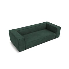 Трехместный диван Agawa, 227x100x68 см, темно-зеленый цена и информация | Диваны | kaup24.ee