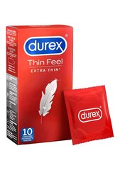 Kondoomid Thin Feel Extra Durex, 10 tk. hind ja info | Kondoomid | kaup24.ee