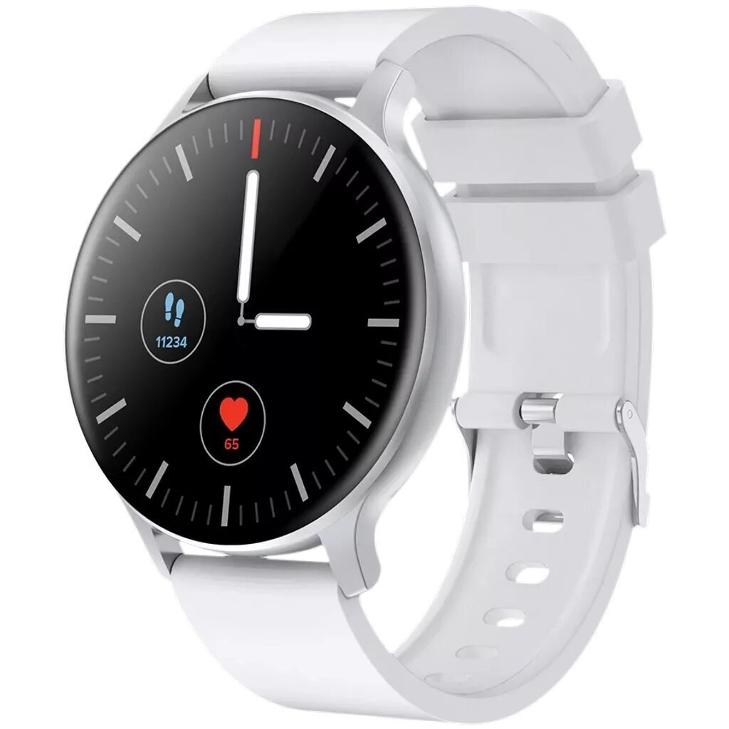 Canyon Badian SW-68 White/Silver hind ja info | Nutikellad (smartwatch) | kaup24.ee