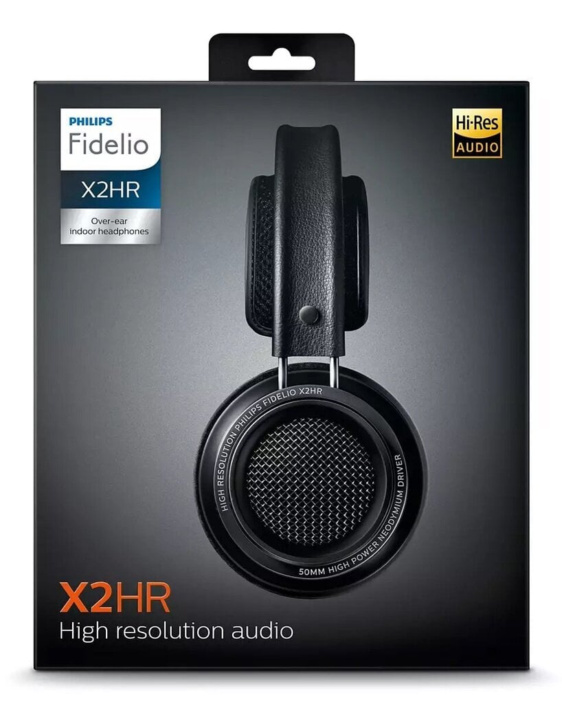 Philips Fidelio X2HR Headphones, must hind ja info | Kõrvaklapid | kaup24.ee