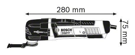 Vibratsioonisaag Bosch GOP 30-28 0601237001 hind ja info | Elektrilised saed, mootorsaed ja tarvikud | kaup24.ee