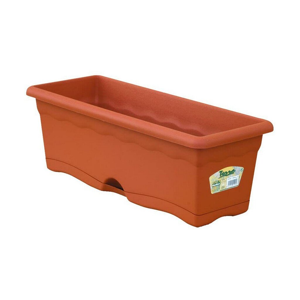 Alusega Lillepott Plastiken, 80 x 20 cm hind ja info | Dekoratiivsed lillepotid | kaup24.ee