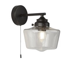 Searchlight настенный светильник School House 8708-1BK цена и информация | Настенный светильник Конусы | kaup24.ee