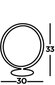 Searchlight laualamp Cirque Ring EU54210-1BK hind ja info | Laualambid | kaup24.ee