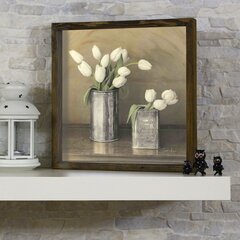 Репродукция Цветные тюльпаны цена и информация | Настенные деревянные декорации | kaup24.ee