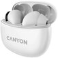 Canyon TWS-5 White CNS-TWS5W цена и информация | Kõrvaklapid | kaup24.ee