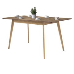 Раздвижной обеденный стол из дерева Pegasus Plus, 120 см  цена и информация | Кухонные и обеденные столы | kaup24.ee