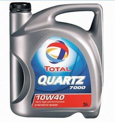 TOTAL Quartz 7000 ENERGY 10W-40 mootoriõli 5l hind ja info | Total Autokaubad | kaup24.ee