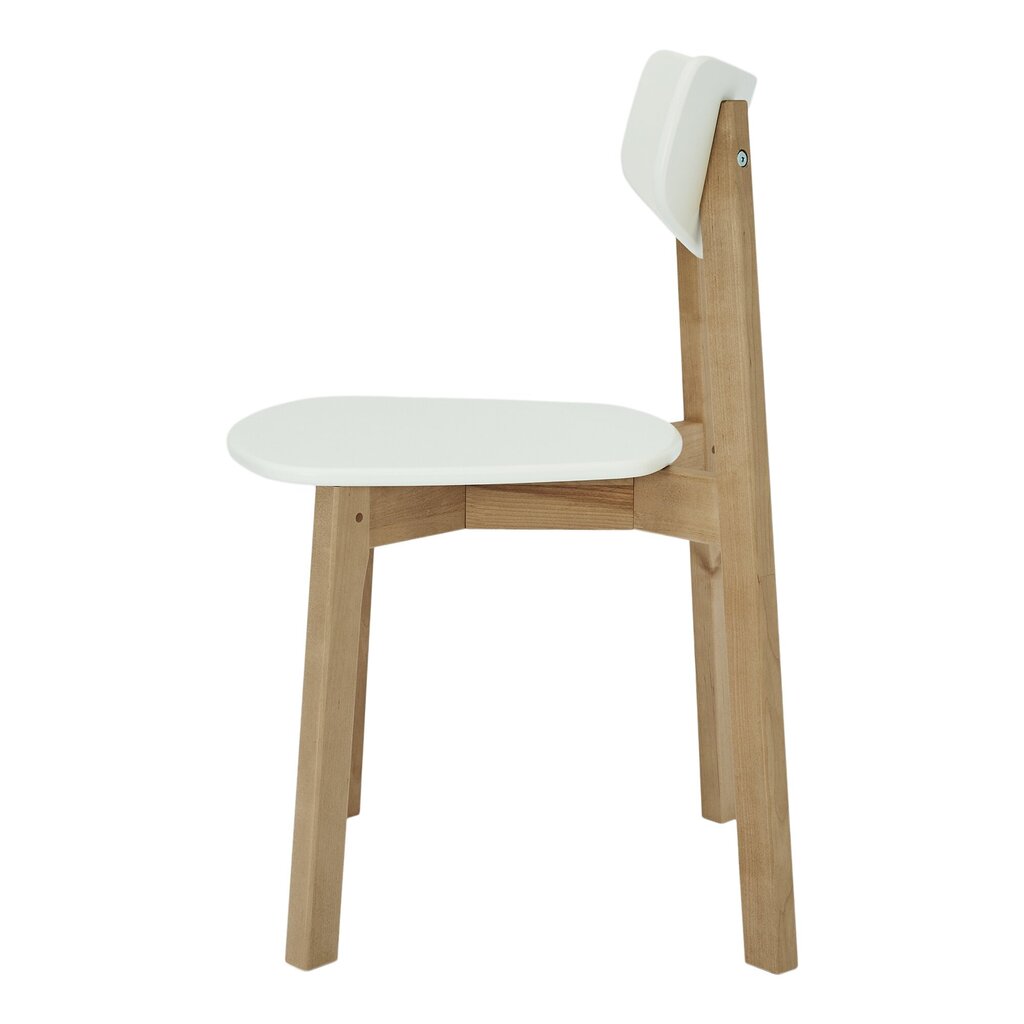2-osaline söögitoa toolide komplekt Vega, helepruun/valge hind ja info | Söögitoolid, baaritoolid | kaup24.ee