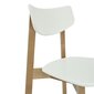 2-osaline söögitoa toolide komplekt Vega, helepruun/valge цена и информация | Söögitoolid, baaritoolid | kaup24.ee