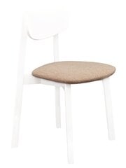 2-osaline söögitoa toolide komplekt Vega, valge hind ja info | Söögilaua toolid, köögitoolid | kaup24.ee