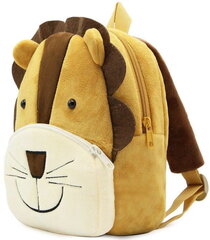 Плюшевый рюкзак - лев S35 цена и информация | Школьные рюкзаки, спортивные сумки | kaup24.ee
