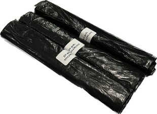 Hügieenilised kotid koerajäätmete jaoks, HDPE, 20 x 28 cm, must, 3 rulli (150 tk). цена и информация | Средства по уходу за животными | kaup24.ee