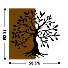 Seinakaunistus Tree, 1 tk цена и информация | Детали интерьера | kaup24.ee