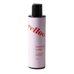 Tselluliidivastane massaažiõli Celloo Touch Me Tender Anti Cellulit Massage Oil, 200ml hind ja info | Massaažiõlid | kaup24.ee