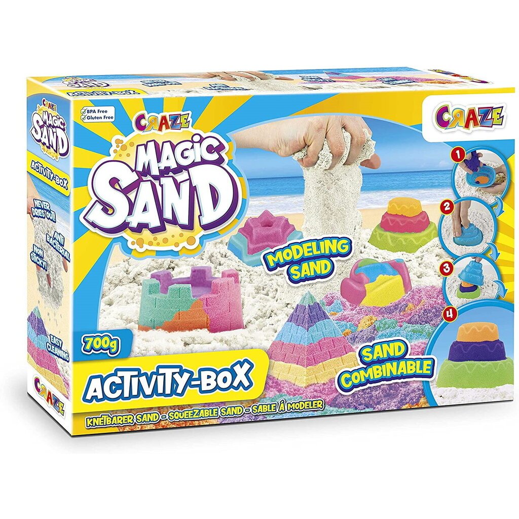 Kineetiline liiv Craze Activity Box hind ja info | Arendavad mänguasjad | kaup24.ee