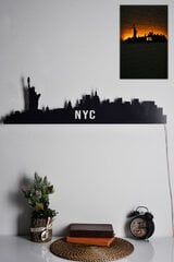 Dekoratiivne seinavalgusti NYC Skyline, 1 tk. hind ja info | Sisustuselemendid | kaup24.ee