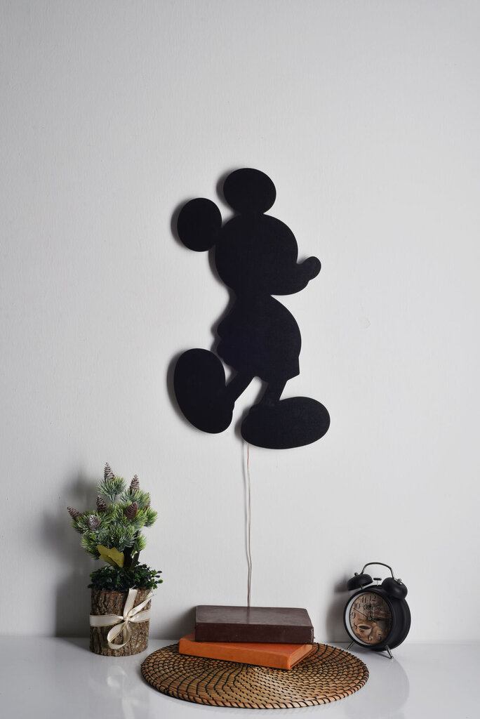 Dekoratiivne seinavalgusti Mickey Mouse, 1 tk. hind ja info | Sisustuselemendid | kaup24.ee