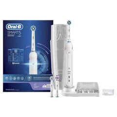 Elektriline Hambahari Oral-B Smart 5 5000N White цена и информация | Электрические зубные щетки | kaup24.ee