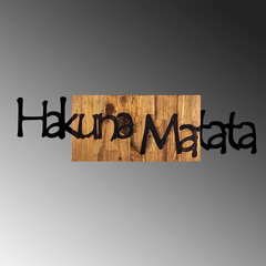 Декорация на стену Hakuna Matata 4, 1 шт. цена и информация | Детали интерьера | kaup24.ee
